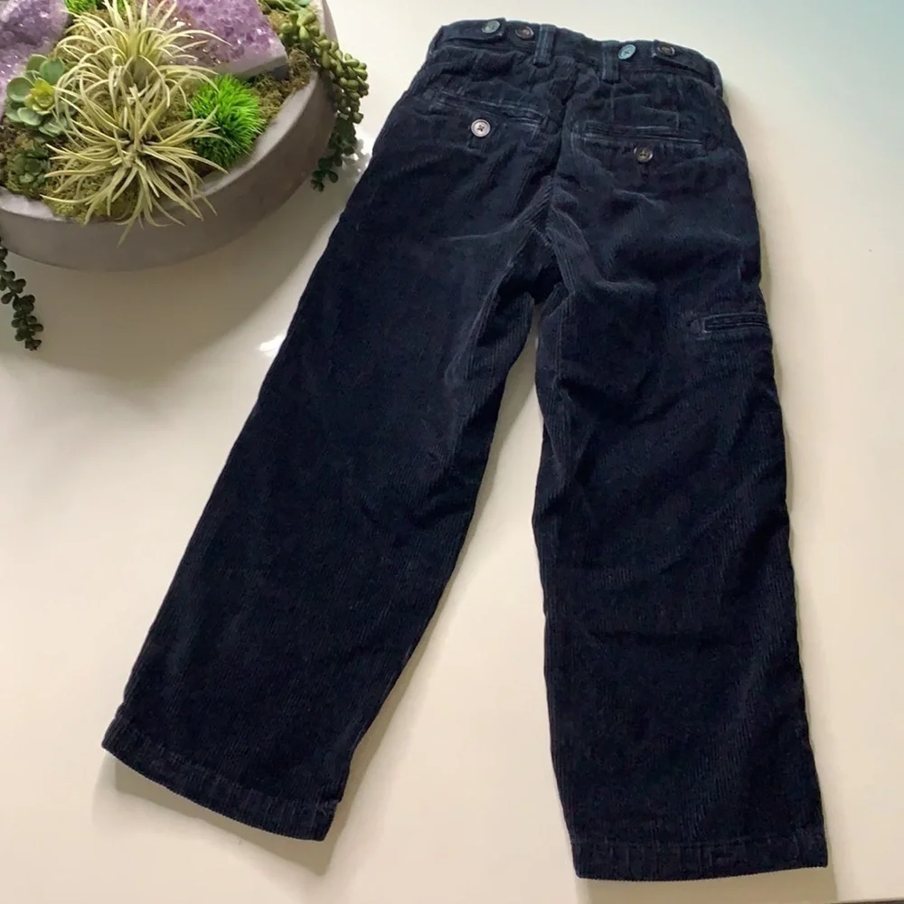 Gap kids size 5 corduroy black slim pants toddler casual